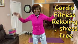 Cardio fitness workout with Fun  Relaxing  Reduce Stress  No equipment  CHRISTIAN PRAISE MOVES [upl. by Mortensen]