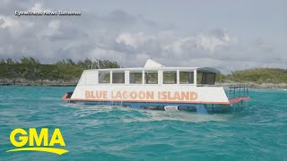 American woman dies after Bahamas ferry boat sinks [upl. by Ellerahs213]