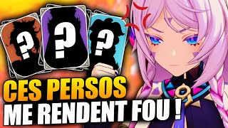 Ces 5 personnages qui me donne envie de TOUT CASSER sur Genshin Impact  Et vous cest qui [upl. by Hewitt]