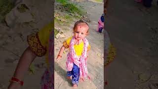 ooi hooi Masi ki sadi hora hai funny drishtisrishti viral video trending cute baby [upl. by Allsopp]