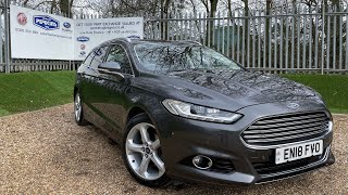 FORD MONDEO TITANIUM ESTATE 15 ECOBOOST 160PS AUTOMATIC [upl. by Cut]