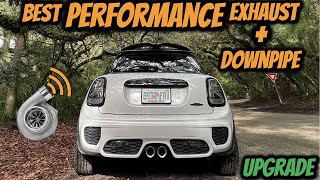 Best Mini Cooper F56 Performance Exhaust Upgrade  Scorpion Challenge Exhaust [upl. by Menashem]