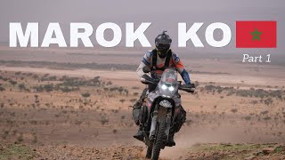 Marokko Motorradreise 2023 Teil 1  Yamaha Tenere 700  Trail Pass Marocco  Col de Belkassem [upl. by Uria]