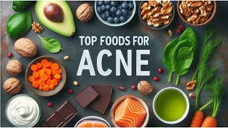 Top 10 Foods to Help Clear Acne Naturally [upl. by Doralyn]