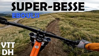 VTT MTB DH Super Besse  Eboulis Piste Bleu [upl. by Yerffe]