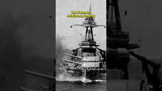 USS Texas vs the Guns of Cherbourg  history shorts fyp battleship [upl. by Shaikh751]