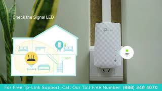 Tp Link Wifi Extender Setupvia WPS  Model Re105  tplinkrepeater [upl. by Efal]