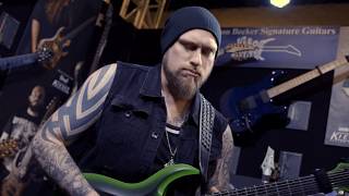 Andy James quotHurricanequot at NAMM 2019 Kiesel Guitars Performance [upl. by Bowler695]