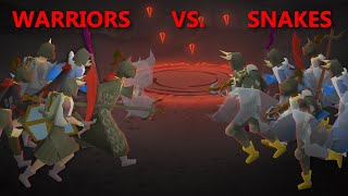 SOLOMISSION SNAKES VS THE ODABLOCK WARRIORS DEADMAN ALLSTARS [upl. by Novla]