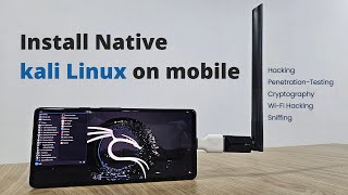 Install kali linux on android natively  Kali Nethunter pro installation 2024 [upl. by Tirb899]