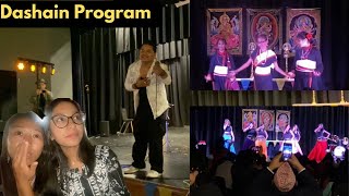 LATE POST Dashain Program enjoying with Kiran Gajmer Performance 😊​⁠ vlog 49rejinarai05 ​⁠ [upl. by Cynth]