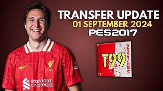 PES 2017 OPTION FILE T99 V161 01 SEPTEMBER 2024 [upl. by Heck]