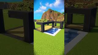 Minecraft Modern House🏠 shorts youtubeshorts [upl. by Nikkie]