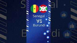 Senegal vs Burundi matchAfrica Cup of Nations qualifiers foryou football [upl. by Beatty21]