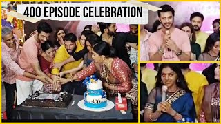 Tose Naina Milaike s Cast Celebrates 400 Episodes amp Emotional Speech To Fans amp Co Stars [upl. by Lilias]