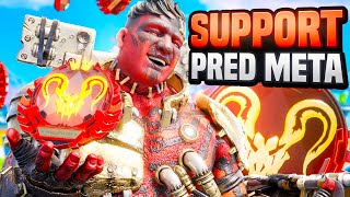 Predator Rank With NEW Support Meta Apex Legends [upl. by Anirahtak]