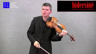 Violin technique Barriolage [upl. by Hcirdla]