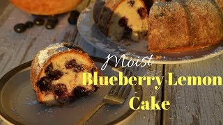 Dutch Oven Blueberry Lemon Cake [upl. by Odessa570]