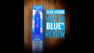 ELUX LEGEND MINI MR BLUE REVIEW [upl. by Oppen591]