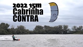 First Session on the 2022 Cabrinha Contra 15m [upl. by Pasco]