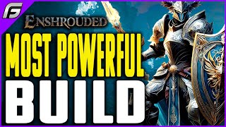 Enshrouded MOST POWERFUL BUILD GUIDE  Paladin Build Best Skills Rings Armor Weapons [upl. by Aihsekal]