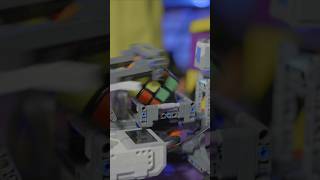 They built a Rubiks Cube solving robot These GEMS girls are brilliant robotics robot rubikscube [upl. by Jacobs]