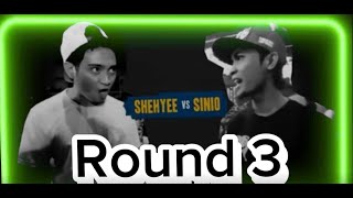 Sinio Round 3 The Final Showdown [upl. by Gussie]