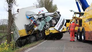 HEAVY RECOVERY OF CRASHED TRUCK FROM DITCH 🚚 [upl. by Eciryt994]