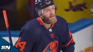 Oilers Mattias Ekholm Makes Nifty Move And Sends Laser Into Top Corner [upl. by Sessylu]