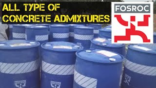 Type of Concrete Admixtures and their uses in Hindi [upl. by Jon550]