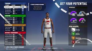 BEST MIDRANGE SLASHER CURRENT GEN NBA2K21 BUILD [upl. by Hgalehs]