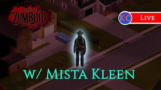 Mista Kleen Heals his Broken Leg  Project Zomboid LIVE [upl. by Rukna]