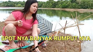 Tante Cantik jago mancing 🔴 mancing mania 🔴 Fishing mania 🔴 [upl. by Florinda]