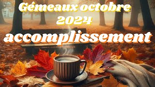 GÉMEAUX OCTOBRE 2024 ♊️ Prête à accomplir ton projet  Voici ce que tu dois savoir  🤩 [upl. by Hauser]