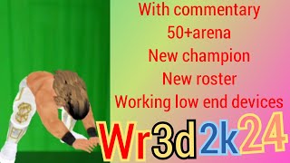 140mb wr3d 2k24 modwr3d 2k24 mod mediafire link [upl. by Darrill]