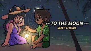 ok but really whats going on 【To The Moon Beach Episode 2】 [upl. by Kress]