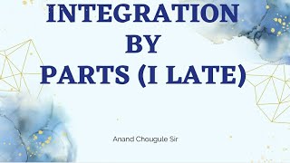 IntegralsIntegration by Parts I LATE 12th NCERT12th CBSE2nd PUC Mathematics [upl. by Donaugh]