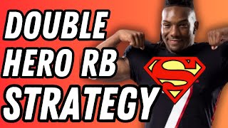 This Strategy DOMINATES Leagues  The Double Hero RB Draft Strategy  2024 Fantasy Football [upl. by Bern796]