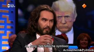 Russell Brand on Donald Trump after Florida School Shooting  Jinek [upl. by Aihsened697]