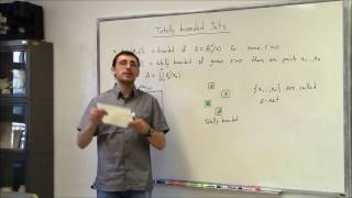 Topics In Analysis Lecture 7 Totally Bounded Sets [upl. by Abisia336]