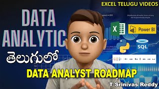 Data Analyst ROADMAP for 2024 Success in Telugu [upl. by Remus]