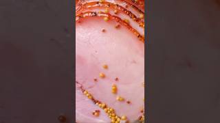 Honey Baked Ham Recipe by chewoutloud ham holidayfood foodrecipe [upl. by Ahsienot]