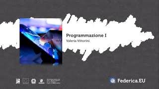 Programmazione I  Presentazione del corso [upl. by Arbua]