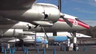 Detailed Views of an exTransCanada Super Constellation [upl. by Cower]