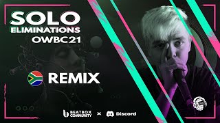 REMIX  Online World Beatbox Championship 2021 Solo Elimination [upl. by Ahsaek]