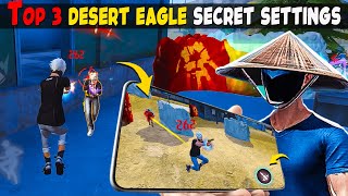 Secret Desert Eagle Headshot Trick amp Setting 100 Working 😱 After Update  New Headshot Setting [upl. by Panta]