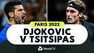 Djokovic vs Tsitsipas THRILLER  Paris 2022 Extended Highlights [upl. by Rebecca148]