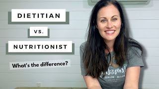 The Difference Between a Registered Dietitian and Nutritionist [upl. by Inva265]