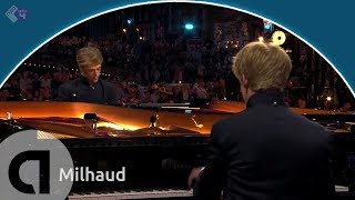 Milhaud Scaramouche op165b Brazileira  Lucas en Arthur Jussen  Prinsengrachtconcert 2018 [upl. by Sliwa679]