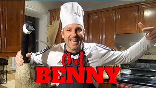 Recette d’outarde à la chef Benny oie  bernache mijoteuse [upl. by Nitsyrc]